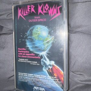 Killer Klowns from Outer Space VHS